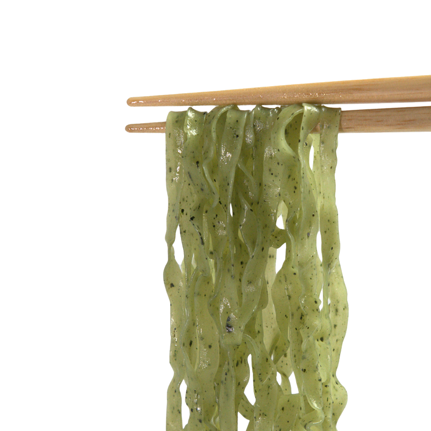 Triple Greens Noodle (Spinach, Kale and Spirulina ) - Flat Type